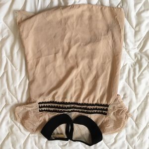 A womens fashionable classy blouse.